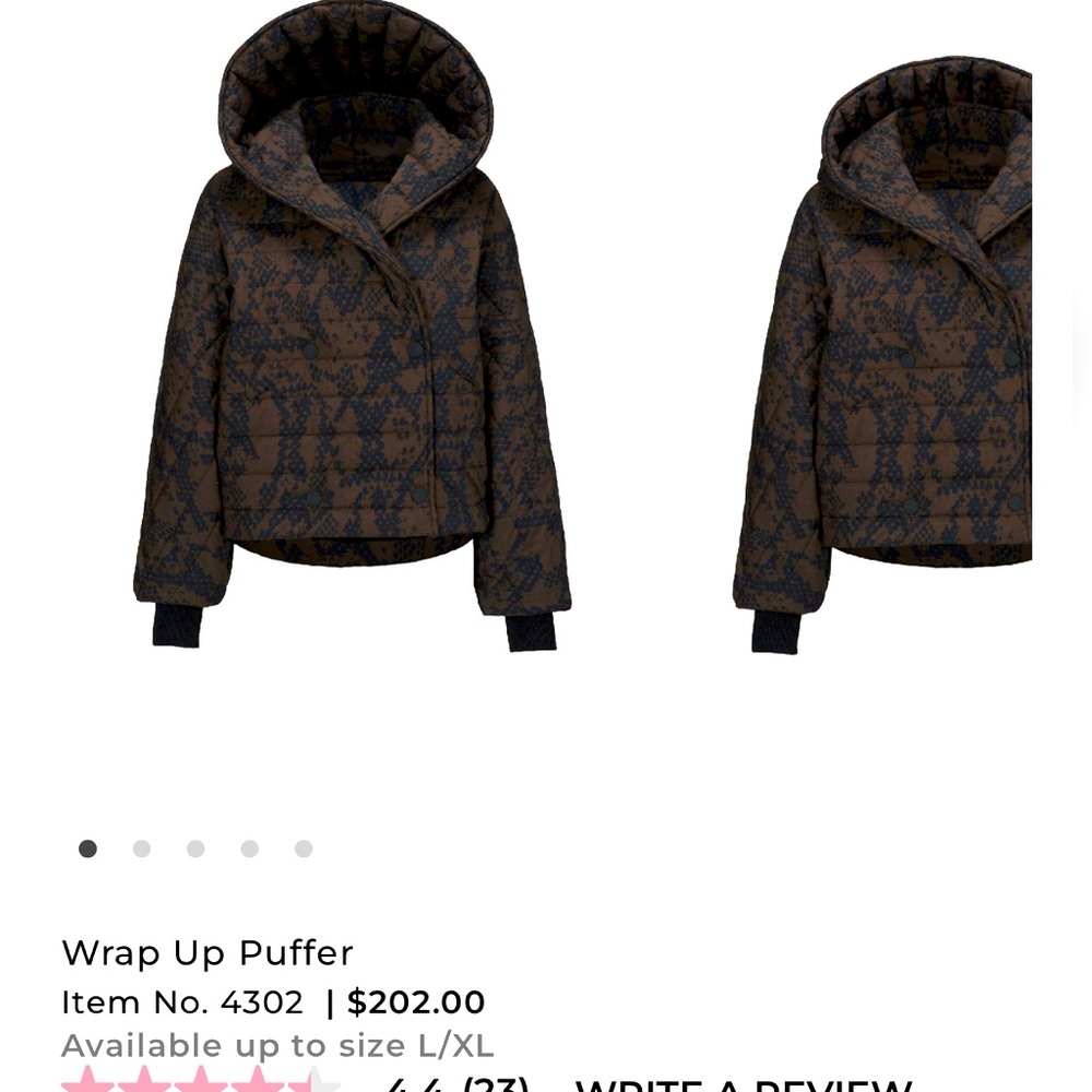Cabi Wrap Up Puffer Jacket